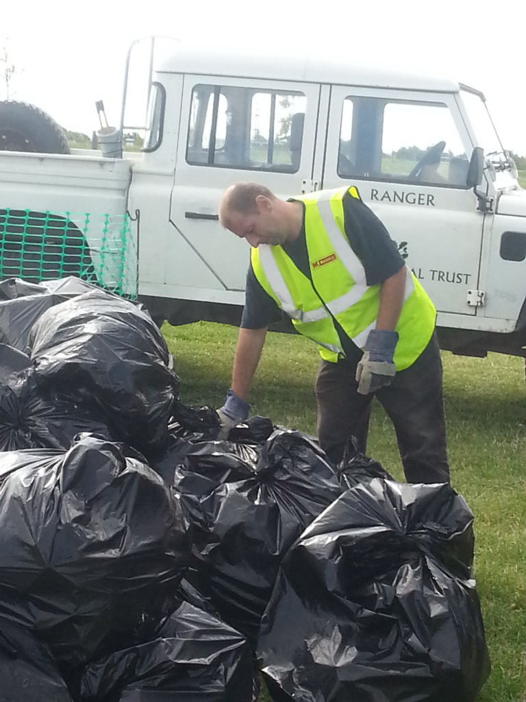 Bob Little Press and Public Relations Waste King helps clean up